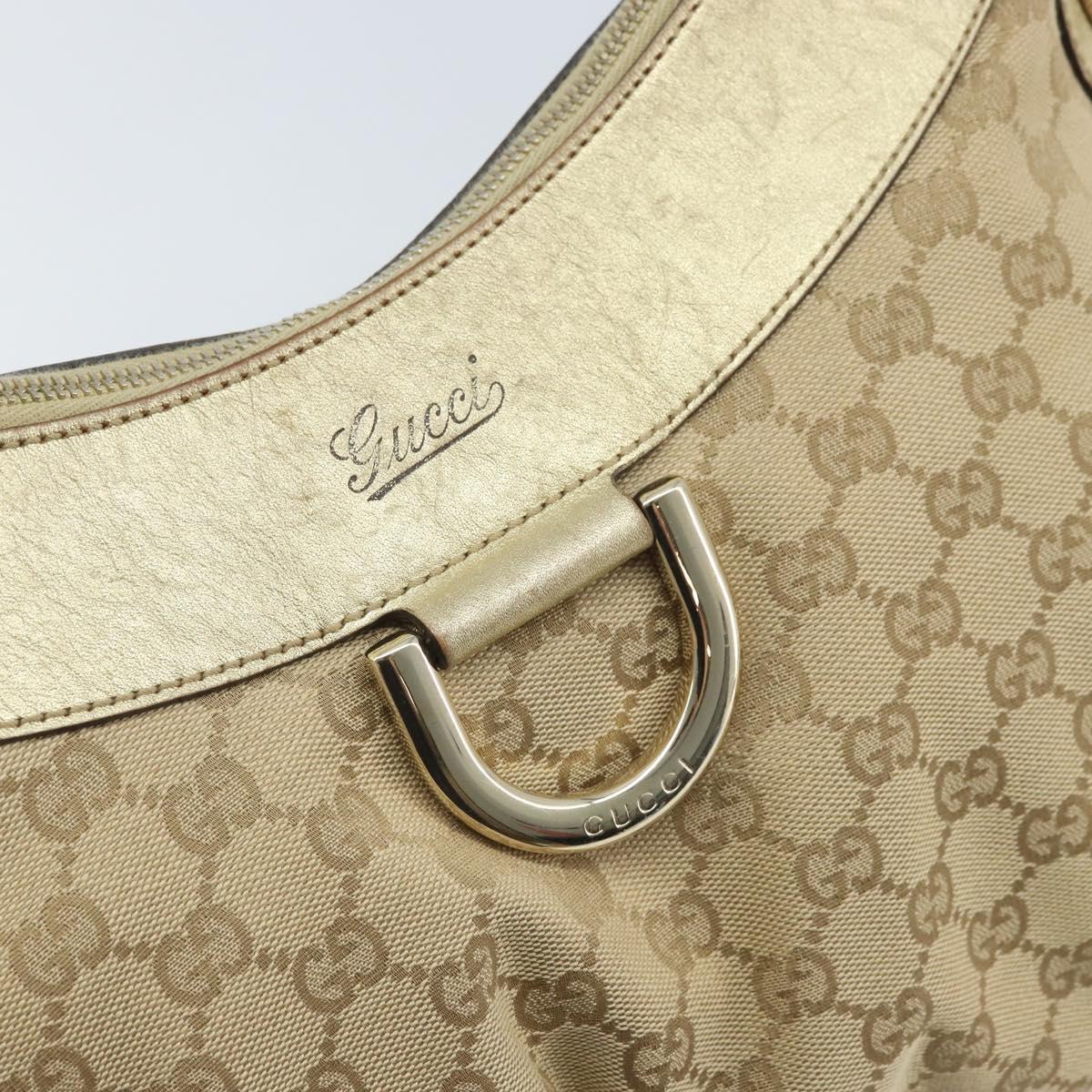 Gucci Abbey GG Canvas D-Ring Hobo Bag
