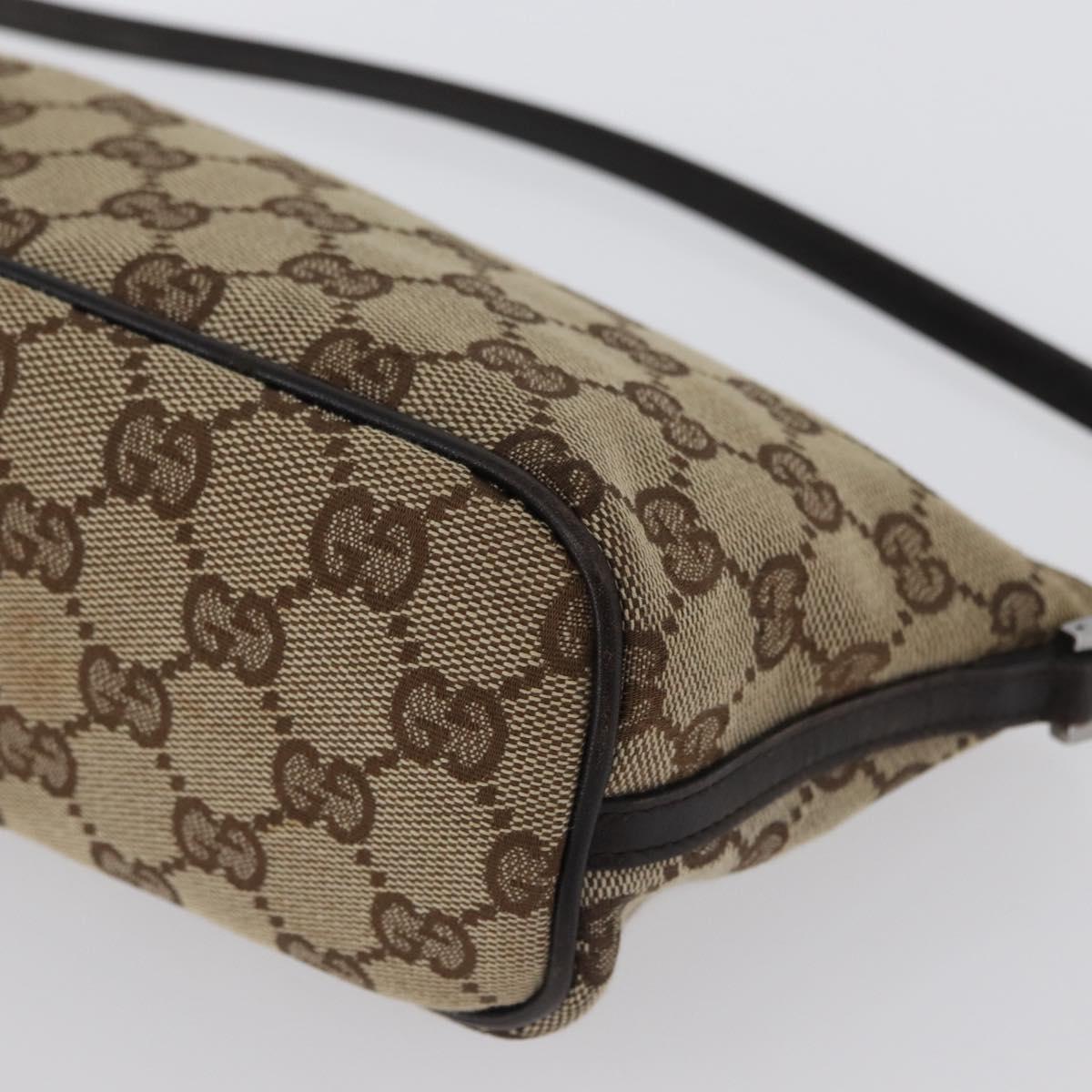 Gucci Canvas Accessory Pouch Beige