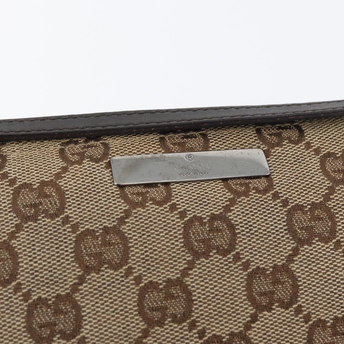 Gucci Canvas Accessory Pouch Beige