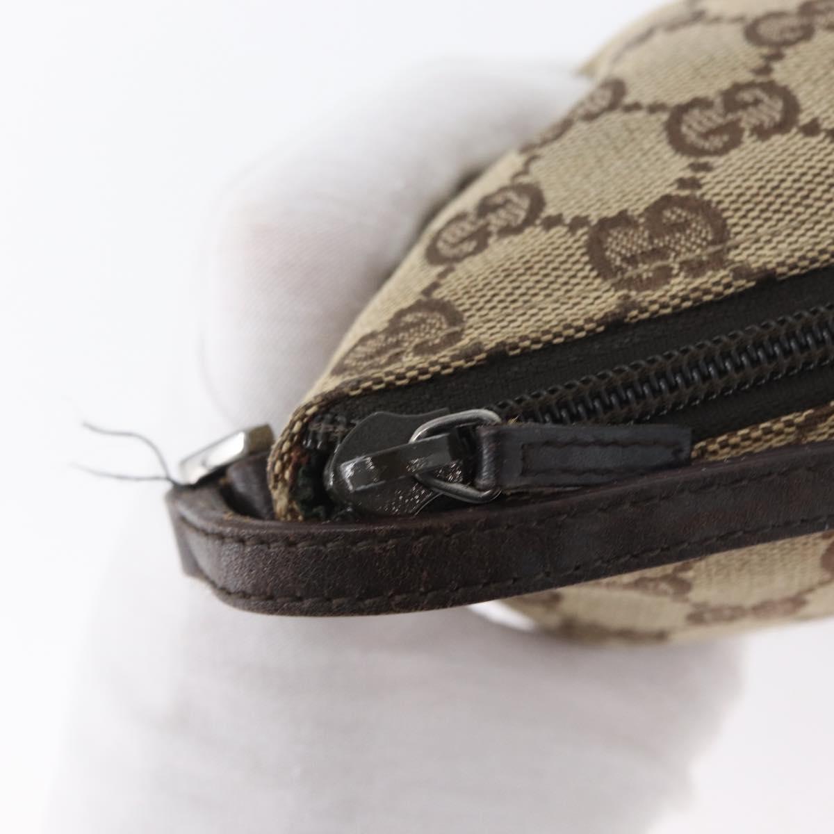 Gucci Canvas Accessory Pouch Beige