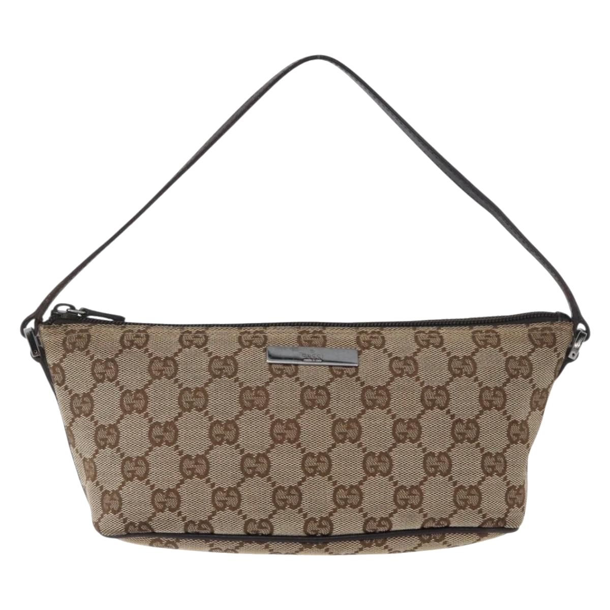 Gucci Canvas Accessory Pouch Beige