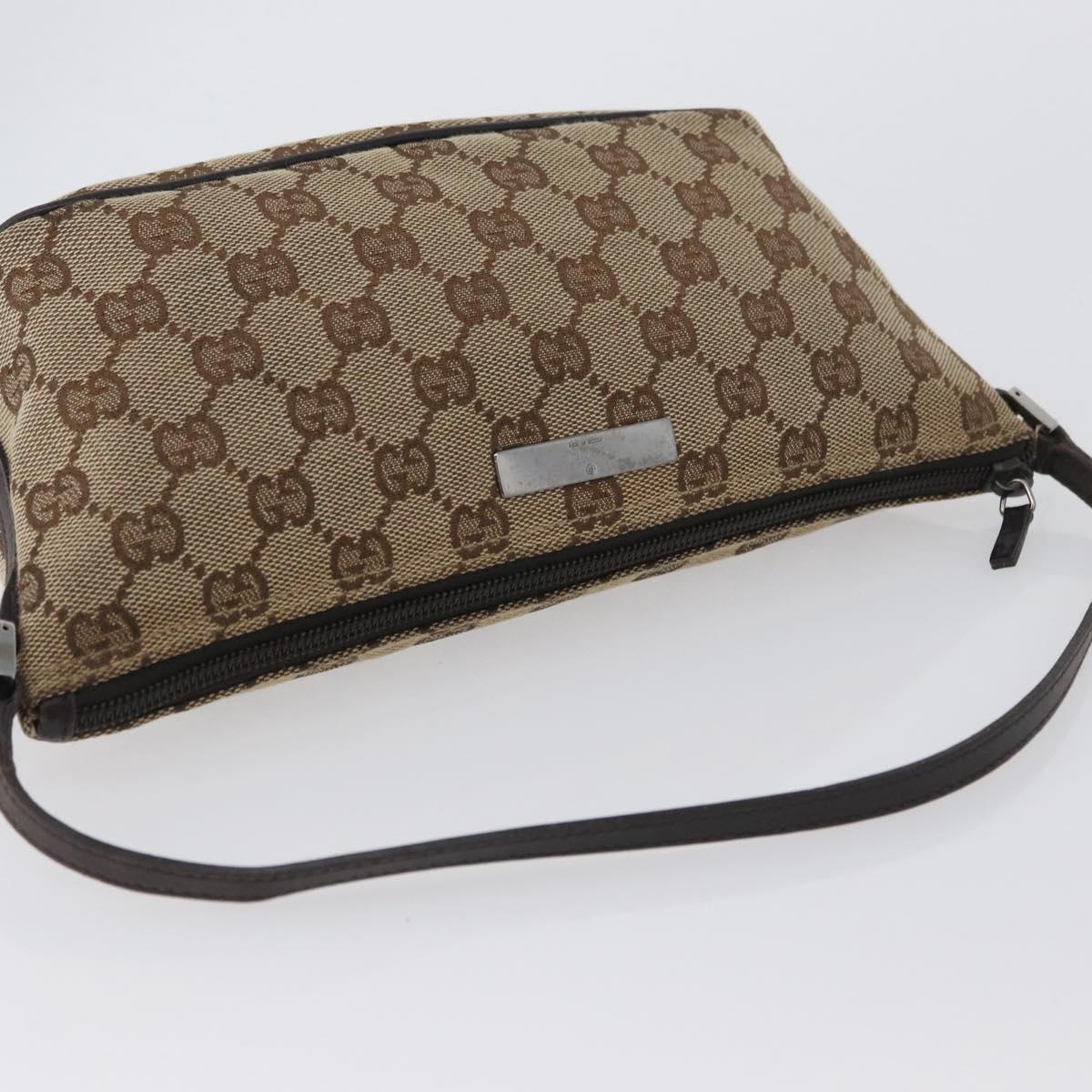 Gucci Canvas Accessory Pouch Beige