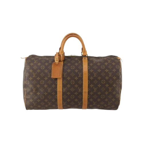 LOUIS VUITTON Monogram Keepall 50 Boston Bag