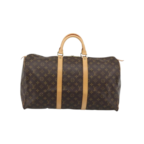 LOUIS VUITTON Monogram Keepall 50 Boston Bag
