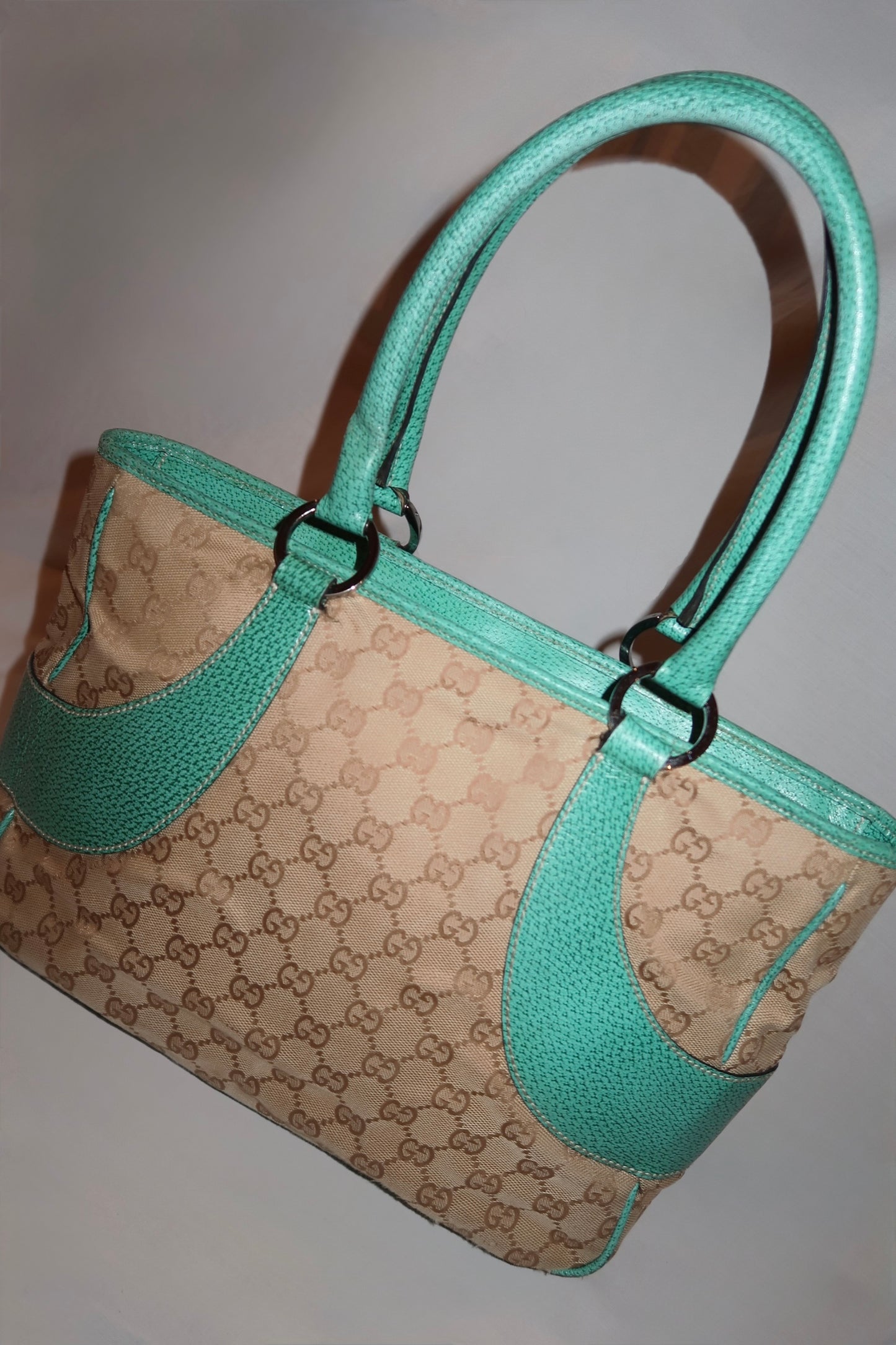 Gucci GG canvas Turquoise
