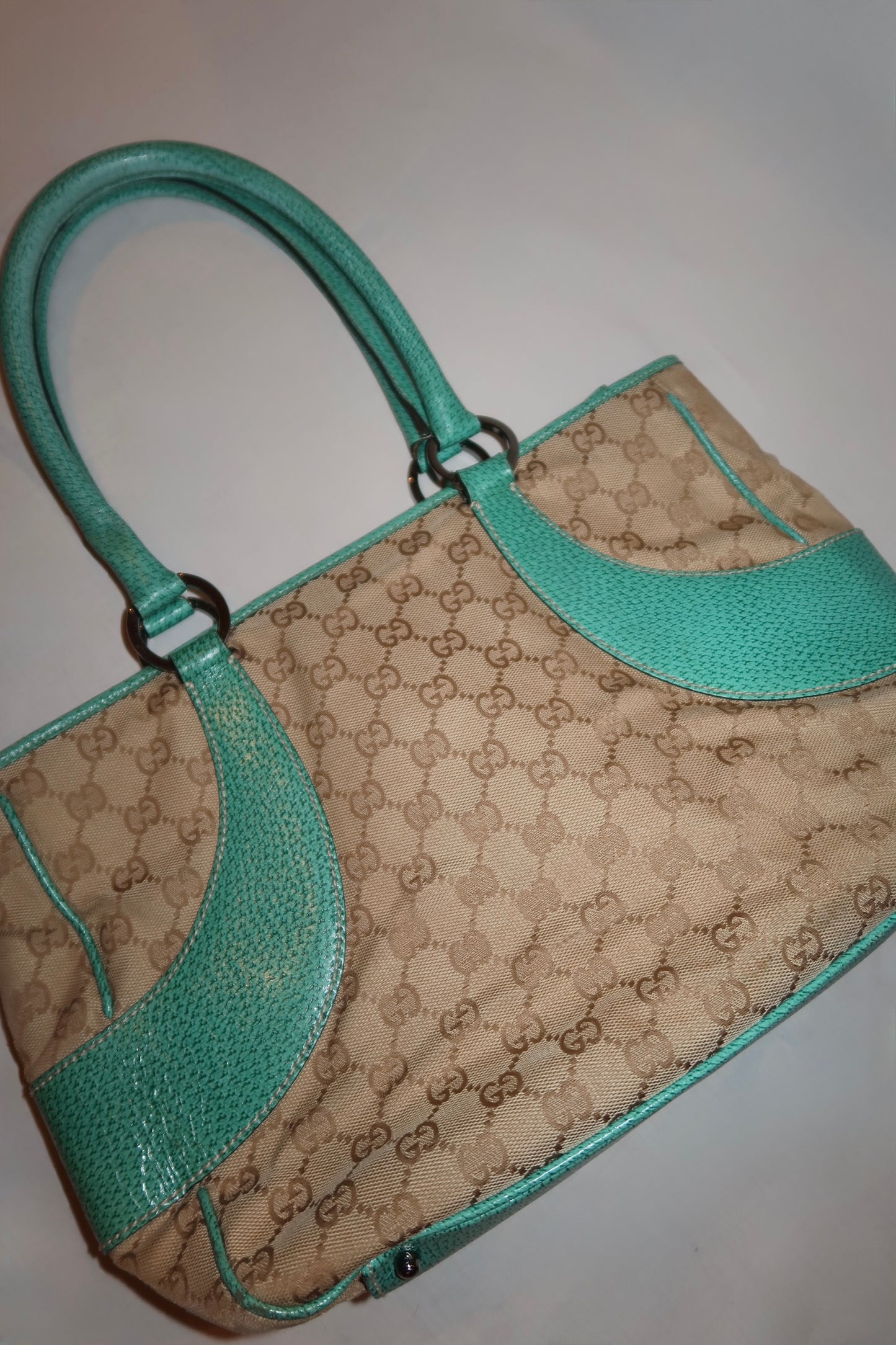 Gucci GG canvas Turquoise