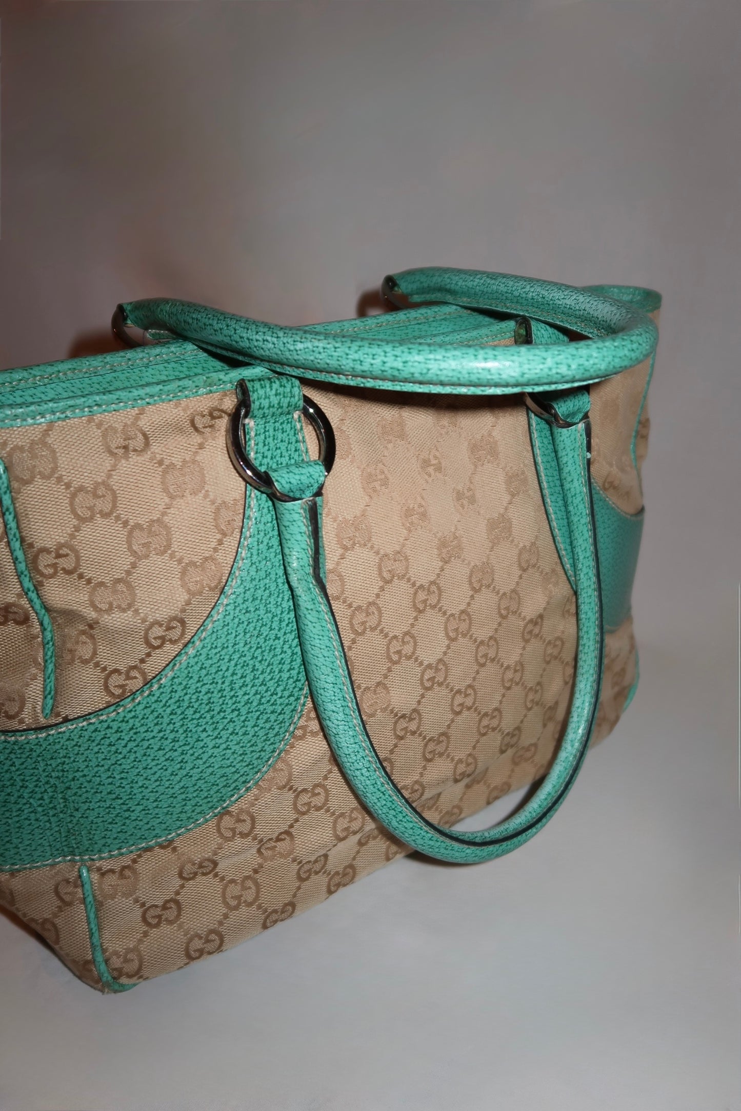 Gucci GG canvas Turquoise