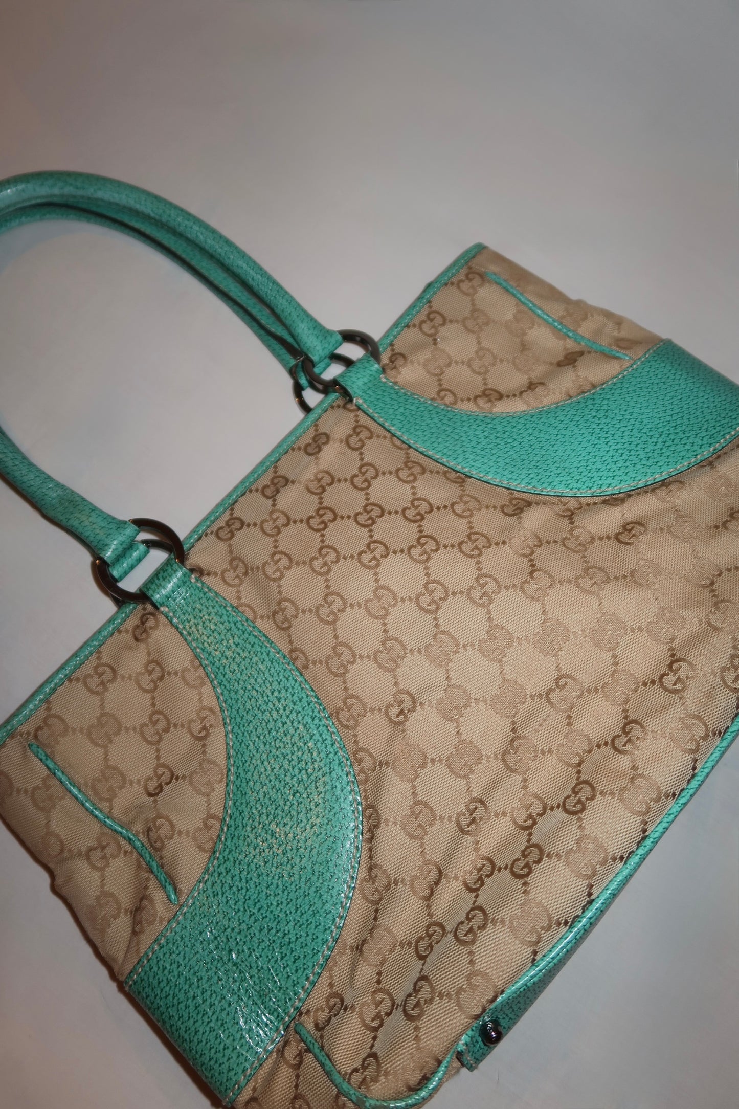 Gucci GG canvas Turquoise