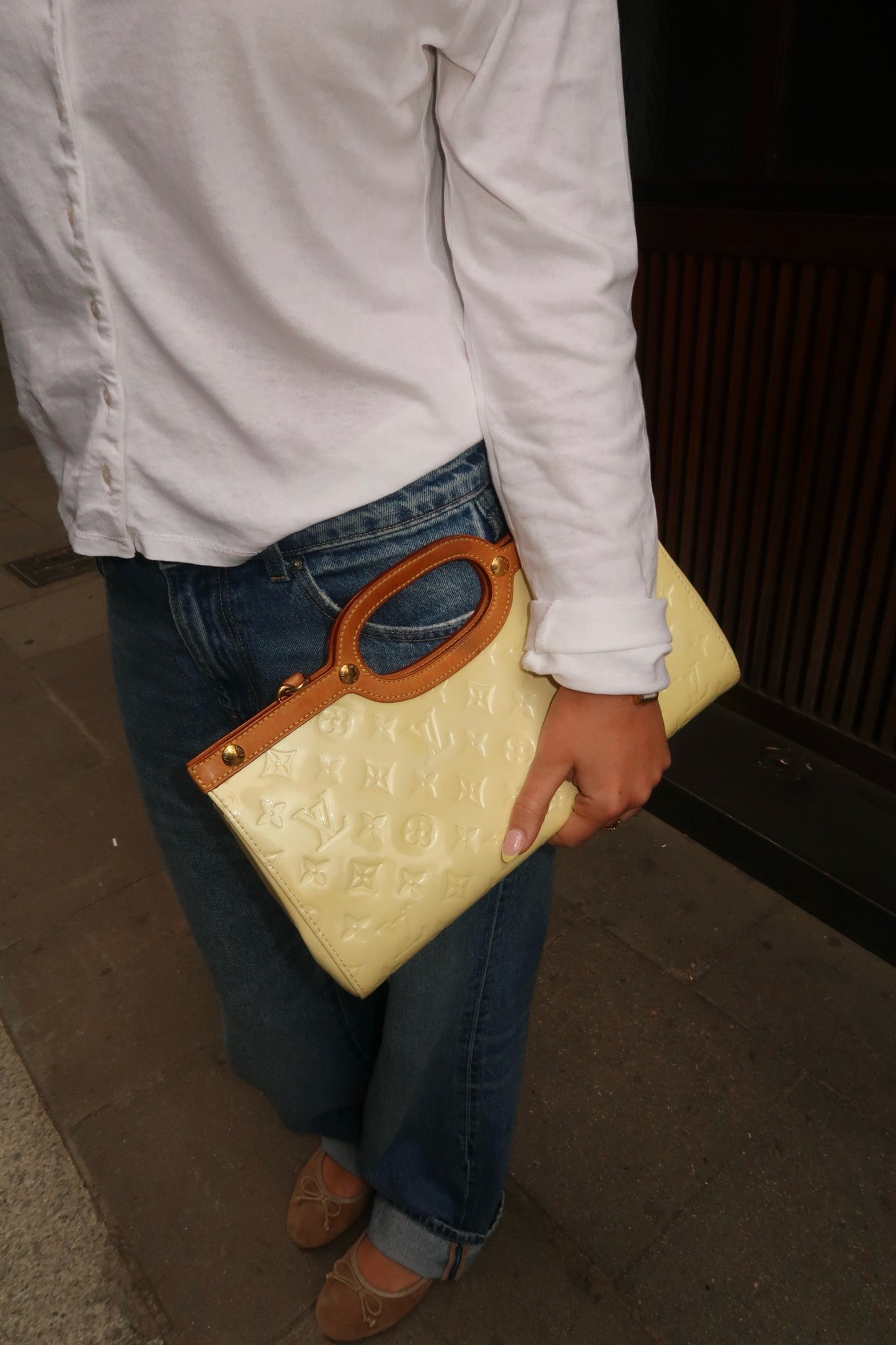 Louis Vuitton Vernis Roxbury Drive Perle