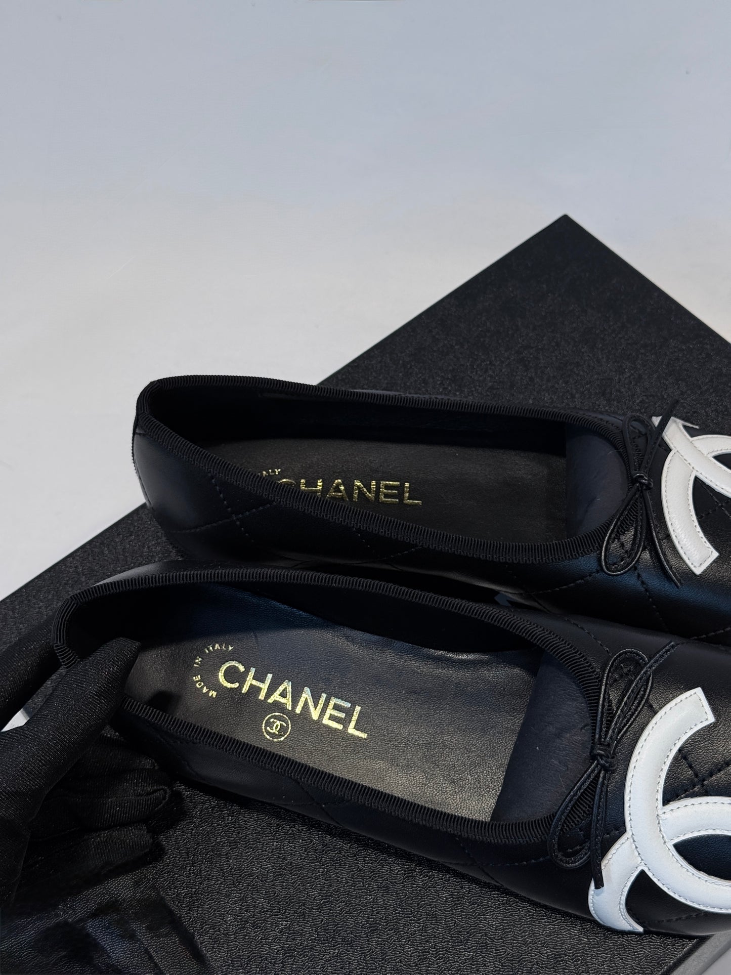 Chanel Cambon Ballet Flats