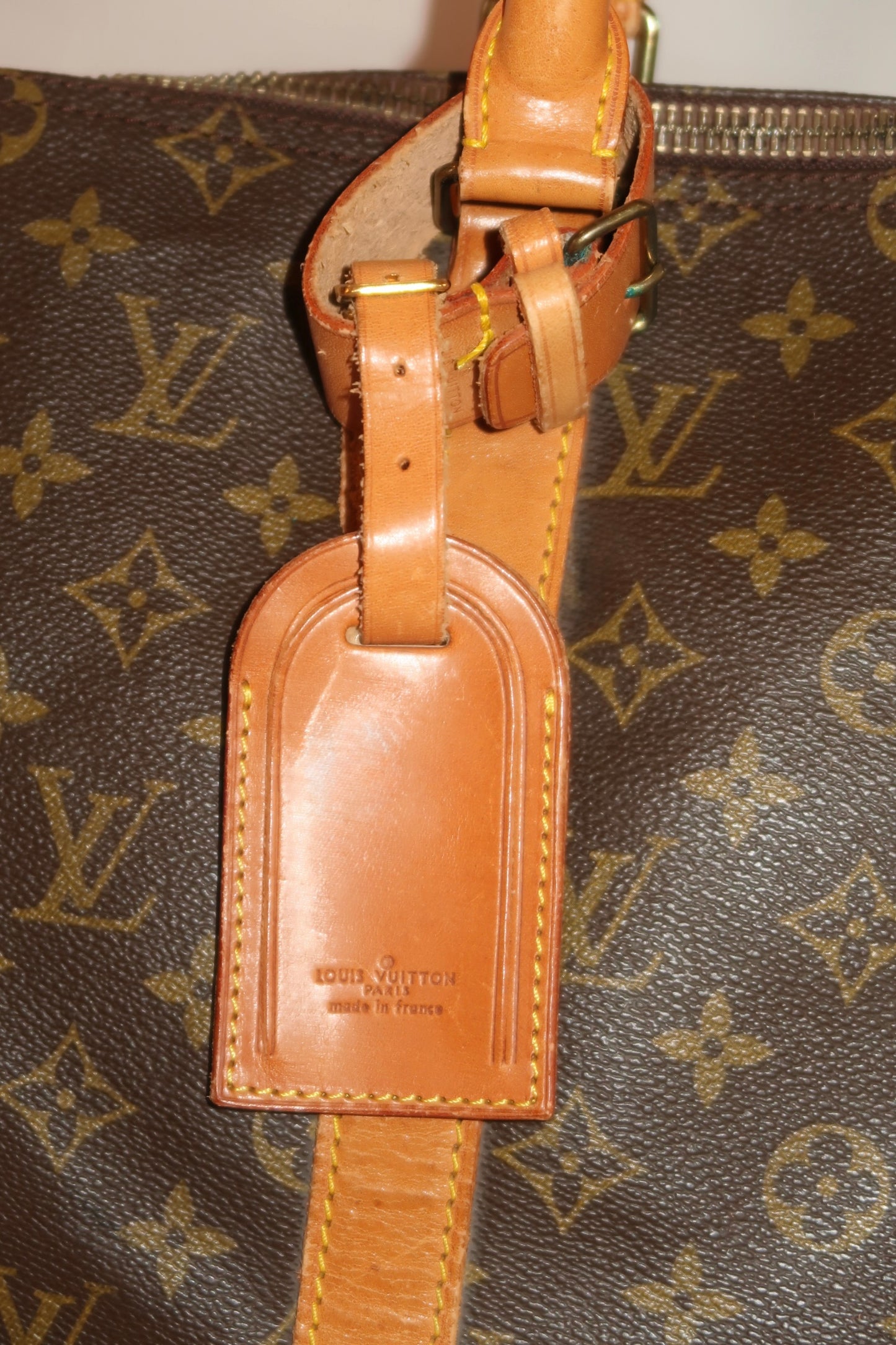 LOUIS VUITTON Monogram Keepall 50 Boston Bag