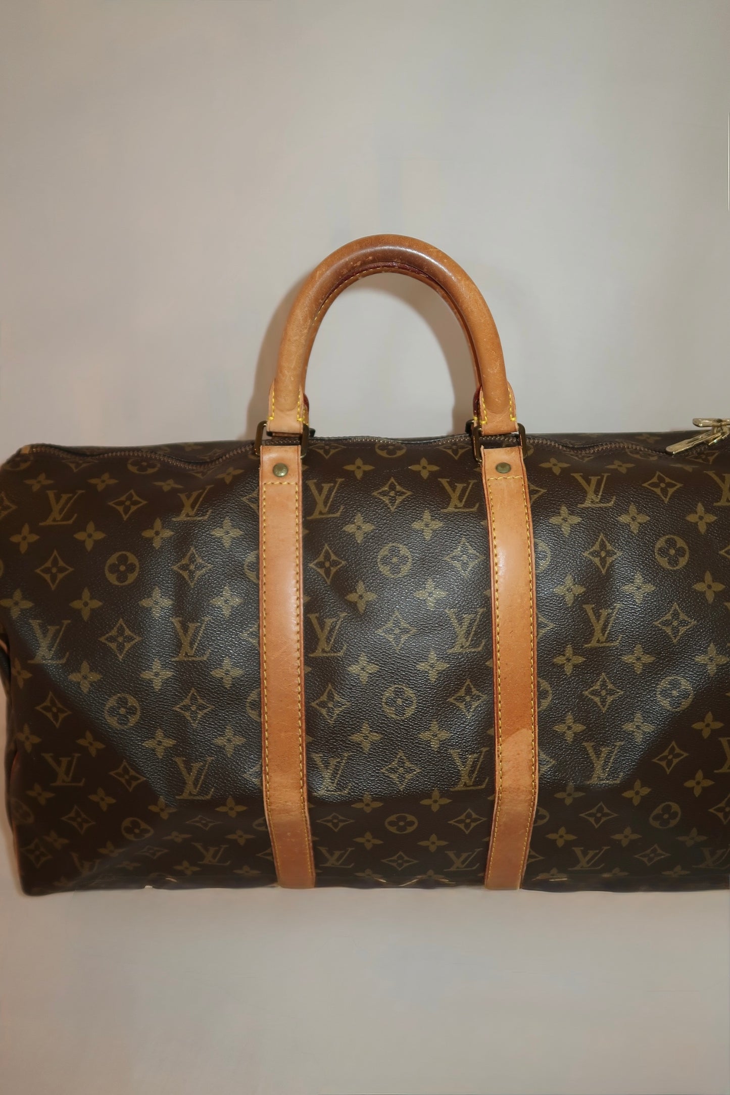 LOUIS VUITTON Monogram Keepall 50 Boston Bag