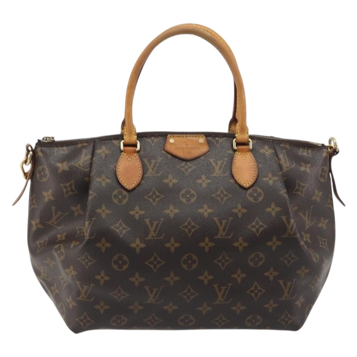 LOUIS VUITTON Monogram Turen MM Hand Bag 2way