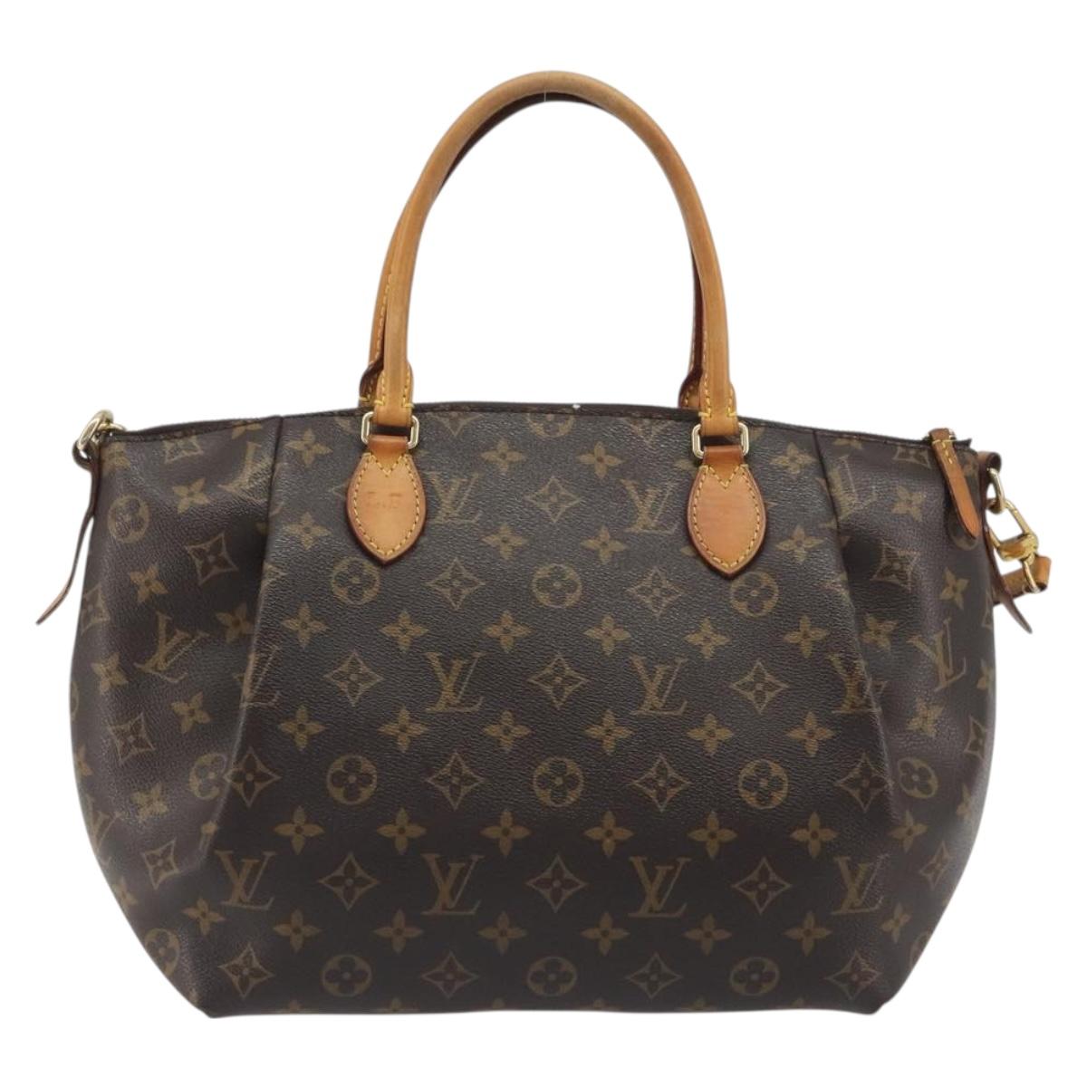 LOUIS VUITTON Monogram Turen MM Hand Bag 2way