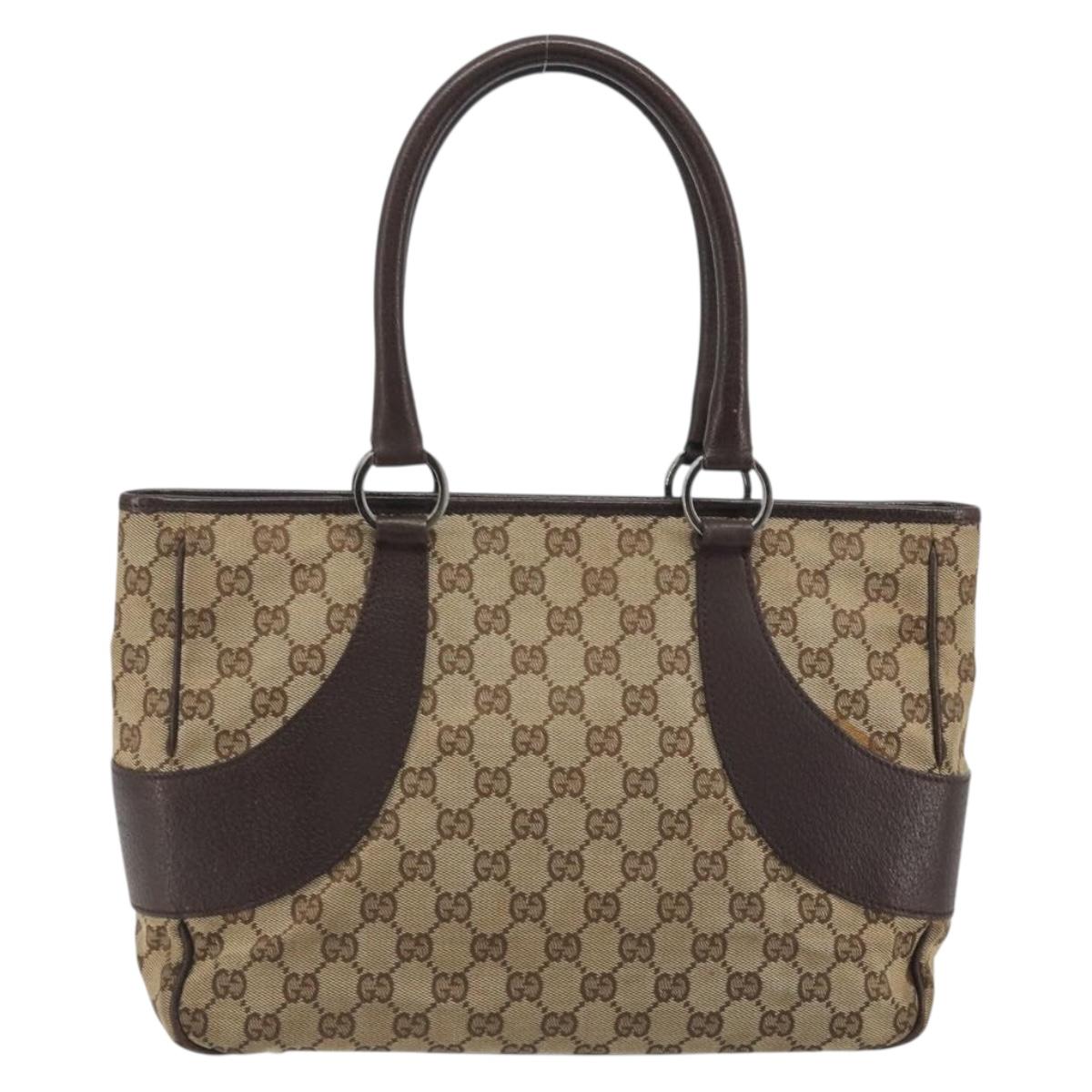 GUCCI GG Canvas Hand Bag