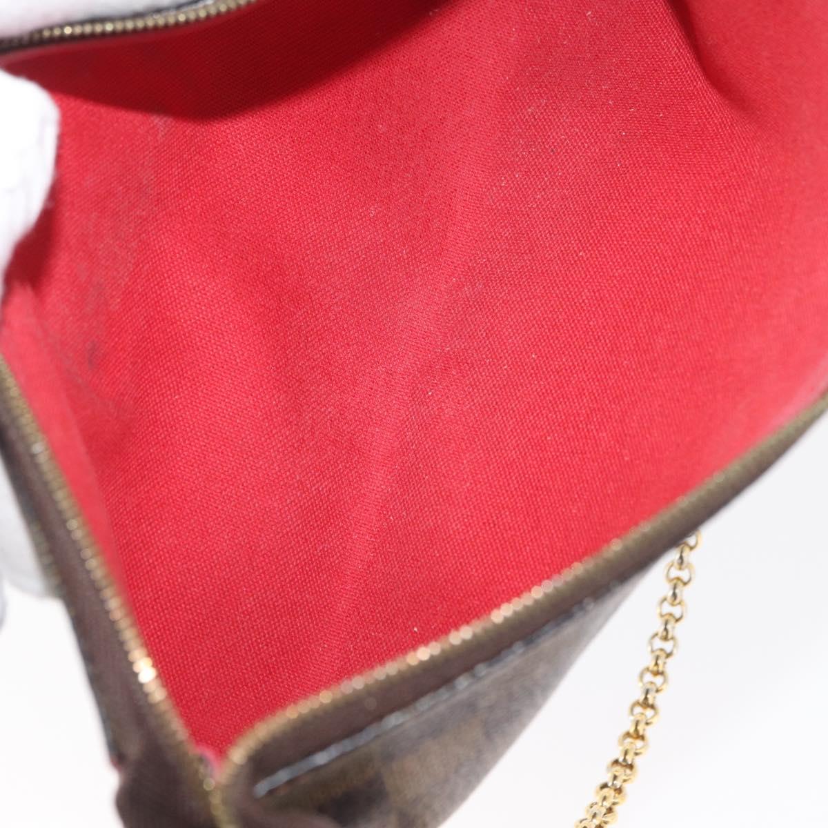 LOUIS VUITTON Damier Ebene Sophie Shoulder Pouch